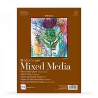 Εικόνα του Strathmore Series 400 Paper Pad Μπλοκ Ζωγραφικής 11" x 14" - Mixed Media, Vellum