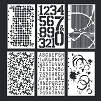 Εικόνα του Elizabeth Craft Designs Greatest Hits Planner Stencils Σετ Στένσιλ 4, 6τεμ.