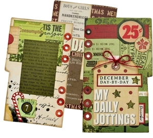 Picture of Elizabeth Crafts December Day to day Planner Kit