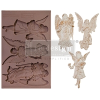 Εικόνα του Prima Re-Design Silicone Decor Mould Καλούπι Σιλικόνης 5" x 8" - Elegant Archangel