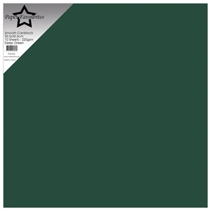 Picture of Paper Favourites Smooth Cardstock 12"x12" - Deep Green, 10pcs