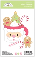 Εικόνα του Doodlebug Design Gingerbread Kisses Doodle Cuts Μήτρες Κοπής - Christmas Cocoa, 23τεμ.