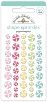 Εικόνα του Doodlebug Design Gingerbread Kisses Αυτοκόλλητα Shape Sprinkles - Peppermint Place, 45τεμ.