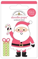 Εικόνα του Doodlebug Design Gingerbread Kisses Αυτοκόλλητα Doodle-Pops - Hello Santa, 2τεμ.
