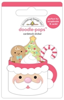 Εικόνα του Doodlebug Design Gingerbread Kisses 3D  Αυτοκόλλητα Doodle-Pops - Christmas Cocoa