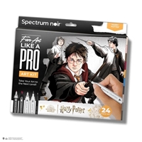 Εικόνα του Spectrum Noir Fan-Art Like a Pro Art Kit Σετ Εκμάθησης με Μαρκαδόρους - Harry Potter, 24τεμ.