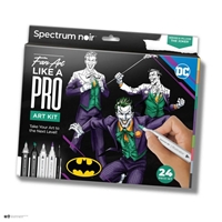 Εικόνα του Spectrum Noir Fan-Art Like a Pro Art Kit Σετ Εκμάθησης με Μαρκαδόρους - The Joker, 24τεμ.
