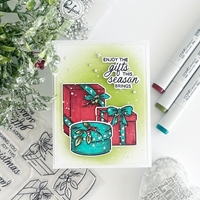 Εικόνα του Pinkfresh Studio Dies & Stamps Set Σφραγίδες και Μήτρες Κοπής - Christmas Presents, 8τεμ.