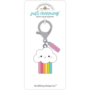 Picture of Doodlebug Design Charm Clip & Keychain Διακοσμητικό Μπρελόκ - Color Me Happy Just Charming