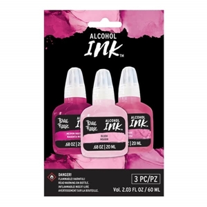 Picture of Brea Reese Pigment Alcohol Inks Set - Medium Magenta, Blush, Rose