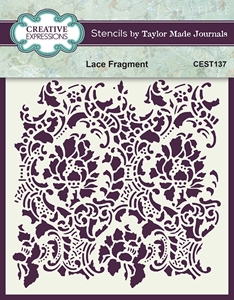 Picture of Creative Expressions Taylor Made Journals Στένσιλ - Lace Fragment 