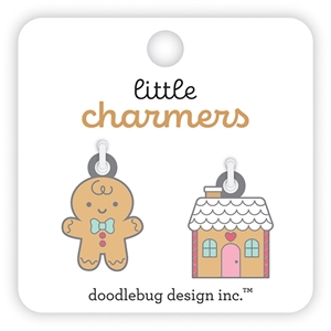 Picture of Doodlebug Design Gingerbread Kisses Little Charmers - Little Gingers, 2pcs