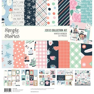 Picture of Simple Stories Winter Wonder Collection Kit 12"x12"