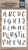 Picture of Echo Park Stamp & Die Set - Kaitlin Uppercase Alpha, 52pcs