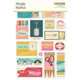Εικόνα του Simple Stories Sticker Book Μπλοκ Αυτοκόλλητων - Noteworthy, 452τεμ.