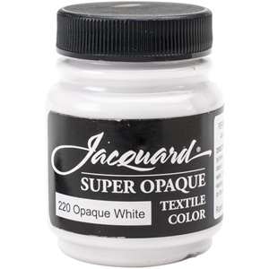 Picture of Jacquard Textile Color Fabric Paint Βαφή Για Ύφασμα 67ml - Super Opaque White