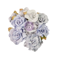 Εικόνα του Prima Marketing Paper Flowers Χάρτινα Λουλούδια - Bohemian Heart, Blue Lagoon, 9τεμ.