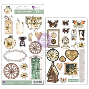 Picture of Prima Marketing Chipboard Stickers - In The Moment, 33pcs