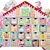 Picture of Doodlebug Chipboard Advent Calendar House - Ημερολόγιο Αντίστροφης Μέτρησης