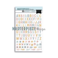 Εικόνα του Masterpiece Design Memory Planner Puffy Αυτοκόλλητα - Alphabet, 121τεμ.