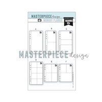 Εικόνα του Masterpiece Design Memory Planner Pocket Page Sleeves - Θήκες Φωτογραφιών 4"x8", Variety, 12τεμ.