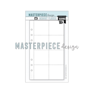 Picture of Masterpiece Design Memory Planner Pocket Page Sleeves 4"x8" - Design D, 10pcs