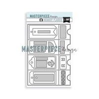 Εικόνα του Masterpiece Design Memory Planner Σετ Μήτρες Κοπής - Mini Tag Album