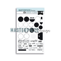 Εικόνα του Masterpiece Design Memory Planner Διάφανες Σφραγίδες - Snapshot Labels, 43τεμ.