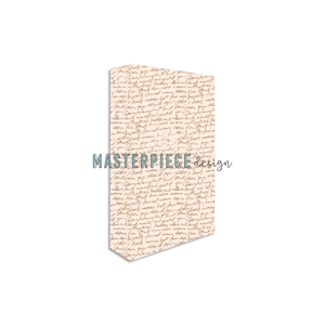 Picture of Masterpiece Design Memory Planner Άλμπουμ με 6 κρίκους - Pink Text, 4" x 8"
