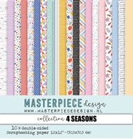 Εικόνα του Masterpiece Design Συλλογή Χαρτιών Scrapbooking Διπλής Όψης 12"X12" - 4 Seasons