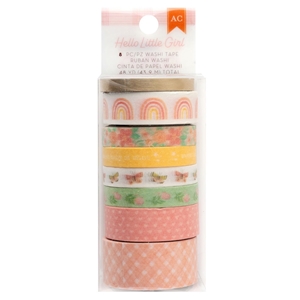 Picture of American Crafts Διακοσμητικές Ταινίες Washi Tapes - Hello Little Girl, 8τεμ.