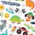 Picture of American Crafts Puffy Stickers - Cool Boy, Icons, 48pcs