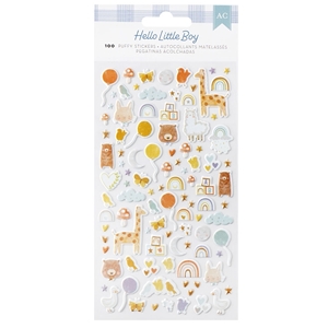 Picture of American Crafts Puffy Stickers - Hello Little Boy, Icons, 100pcs