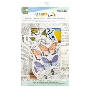 Picture of American Crafts Vicki Boutin Paperie Pack - Discover + Create, 200pcs