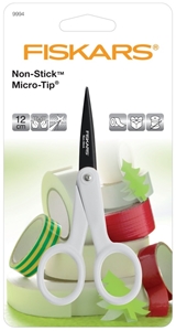 Picture of Fiskars Non-Stick Micro-Tip Scissors 12cm - Ψαλίδι Λεπτομέρειας Με Αντικολλητικές Λεπίδες