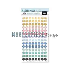 Picture of Masterpiece Design Memory Planner Αυτοκόλλητα 6"x10" - Reïnforcers Colorful, 112τεμ.