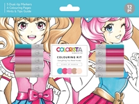 Εικόνα του Spectrum Noir Colorista Colouring Kit - Stars of Manga, 12τεμ.