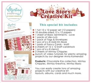 Picture of Mintay Papers Creative Kit - Class In a Box, Love Story, 36τεμ.