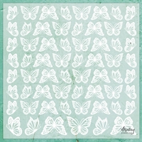 Εικόνα του Mintay Papers Διακοσμητικό Φύλλο Vellum 12"x12" - Butterflies