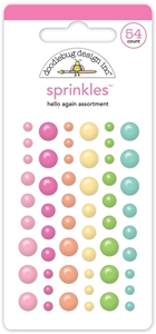 Picture of Doodlebug Design Sprinkles - Hello Again, 54pcs 