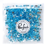 Εικόνα του Pinkfresh Clear Drops Essentials Διακοσμητικά Διαμαντάκια - Turquoise