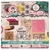 Picture of Studio Light Signature Collection Wooden Stamp Set Art By Marlene - Postage Stamps, 9pcs