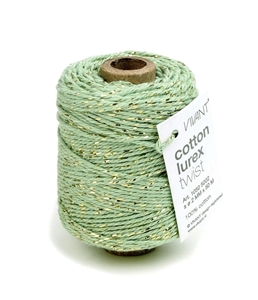 Picture of Vivant Cotton Lurex Cord Στριμμένο Νήμα - Nile/Light Olive, 50m