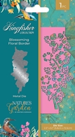 Εικόνα του Crafter's Companion Μεταλλική Μήτρα Κοπής - Nature's Garden - Kingfisher - Blossoming Floral Border