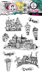 Picture of Studio Light Art By Marlene Signature Collection Clear Stamps - Dream House, 10pcs
