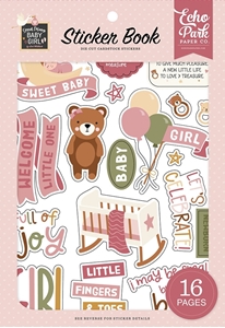 Picture of Echo Park Sticker Book - Special Delivery Baby Girl