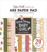 Εικόνα του Echo Park Μπλοκ Scrapbooking Διπλής Όψης 6"X6" - Special Delivery Baby Girl