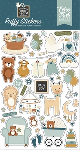 Picture of Echo Park Puffy Stickers - Special Delivery Baby Boy, 37pcs