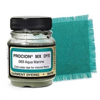 Εικόνα του Jacquard Procion MX Fiber Reactive Cold Water Dye Βαφή για Ύφασμα - Aqua Marine