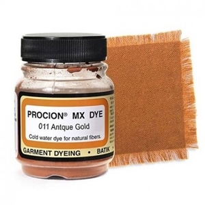 Picture of Jacquard Procion MX Fiber Reactive Cold Water Dye Βαφή για Ύφασμα - Antique Gold